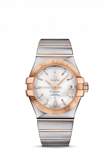 Watch Winder for watch Omega Constellation Constellation Co-Axial 35 Stainless Steel / Red Gold / Silver