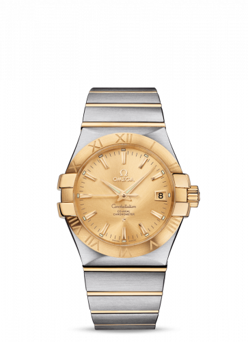 Watch Winder for watch Omega Constellation Constellation Co-Axial 35 Stainless Steel / Yellow Gold / Champagne