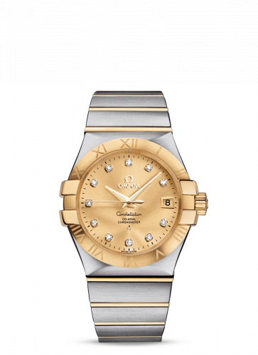 Watch Winder for watch Omega Constellation Constellation Co-Axial 35 Stainless Steel / Yellow Gold / Champagne