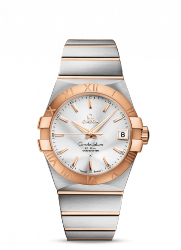 Watch Winder for watch Omega Constellation Constellation Co-Axial 38 Stainless Steel / Red Gold / Silver