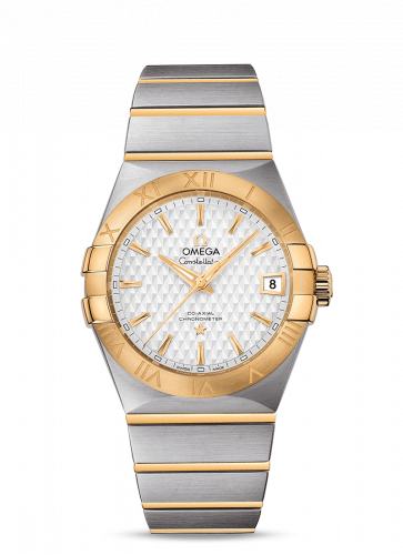 Watch Winder for watch Omega Constellation Constellation Co-Axial 38 Stainless Steel / Yellow Gold / Silver Lozenge