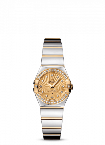 Watch Winder for watch Omega Constellation Constellation Quartz 24 Polished Stainless Steel / Yellow Gold / Diamond / Champagne Supernova