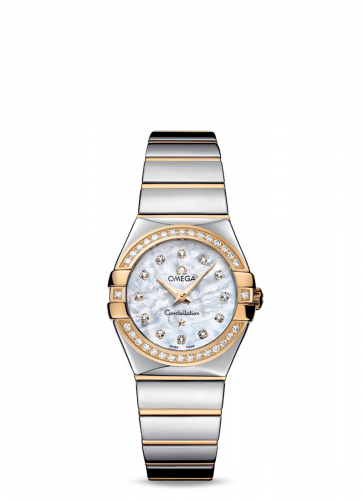 Watch Winder for watch Omega Constellation Constellation Quartz 27 Polished Stainless Steel / Yellow Gold / Diamond / MOP