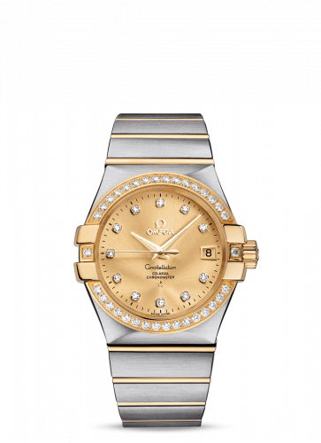 Watch Winder for watch Omega Constellation Constellation Co-Axial 35 Stainless Steel / Yellow Gold / Diamond / Champagne