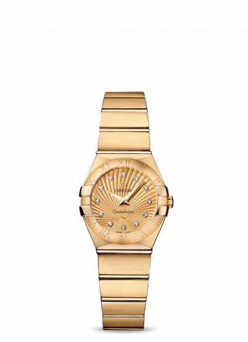 Watch Winder for watch Omega Constellation Constellation Quartz 24 Brushed Yellow Gold / Champagne Supernova