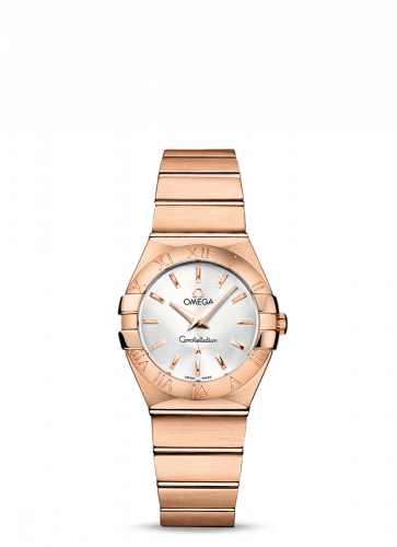 Watch Winder for watch Omega Constellation Constellation Quartz 27 Brushed Red Gold / Silver