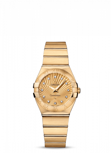 Watch Winder for watch Omega Constellation Constellation Quartz 27 Brushed Yellow Gold / Champagne Supernova