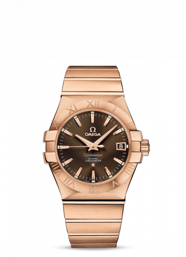 Watch Winder for watch Omega Constellation Constellation Co-Axial 35 Red Gold / Brown