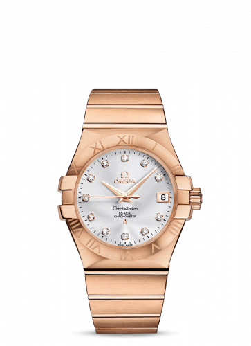 Watch Winder for watch Omega Constellation Constellation Co-Axial 35 Red Gold / Silver