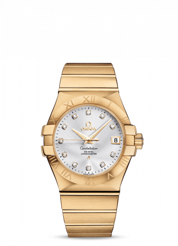 Watch Winder for watch Omega Constellation Constellation Co-Axial 35 Yellow Gold / Silver