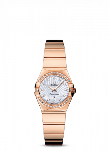 Watch Winder for watch Omega Constellation Constellation Quartz 24 Polished Red Gold / Diamond / MOP Supernova