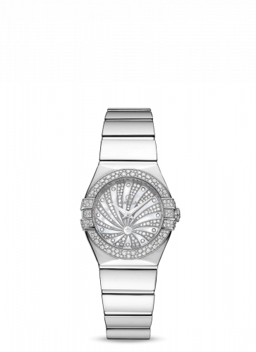 Watch Winder for watch Omega Constellation Constellation Quartz 24 Polished White Gold / Diamond / MOP Supernova