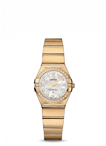 Watch Winder for watch Omega Constellation Constellation Quartz 24 Brushed Yellow Gold / MOP Omega