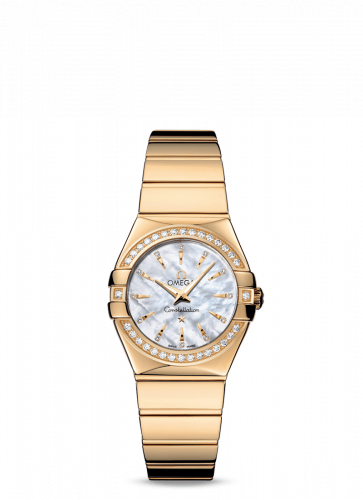 Watch Winder for watch Omega Constellation Constellation Quartz 27 Polished Yellow Gold / Diamond / Silver