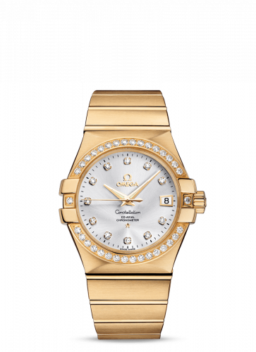 Watch Winder for watch Omega Constellation Constellation Co-Axial 35 Yellow Gold / Diamond / Silver