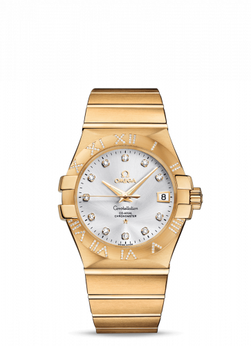 Watch Winder for watch Omega Constellation Constellation Co-Axial 35 Yellow Gold / Diamond / Silver