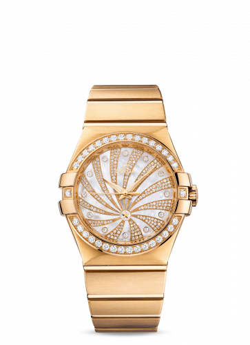 Watch Winder for watch Omega Constellation Constellation Co-axial 35 Yellow Gold / Diamond / Diamond Supernova