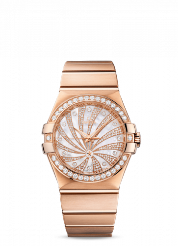 Watch Winder for watch Omega Constellation Constellation Co-Axial 35 Red Gold / Diamond / Diamond Supernova