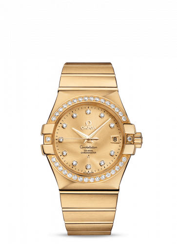 Watch Winder for watch Omega Constellation Constellation Co-Axial 35 Yellow Gold / Diamond / Champagne