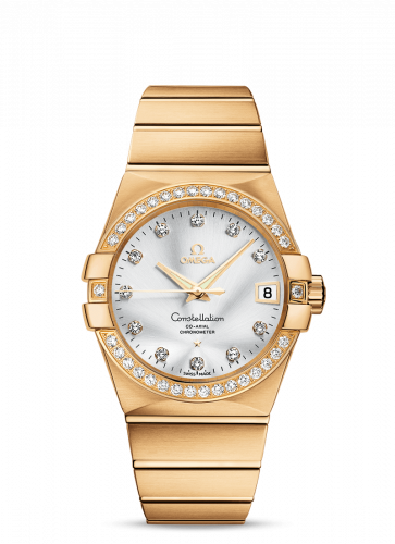 Watch Winder for watch Omega Constellation Constellation Co-Axial 38 Yellow Gold / Diamond / Silver