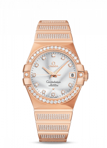 Watch Winder for watch Omega Constellation Constellation Co-Axial 38 Red Gold / Diamond / Silver