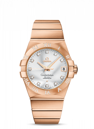 Watch Winder for watch Omega Constellation Constellation Co-Axial 38 Red Gold / Diamond / Silver