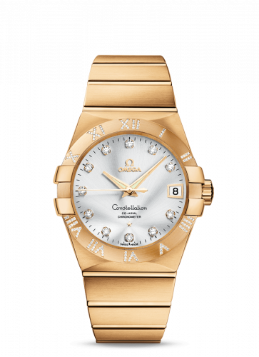 Watch Winder for watch Omega Constellation Constellation Co-Axial 38 Yellow Gold / Diamond / Silver