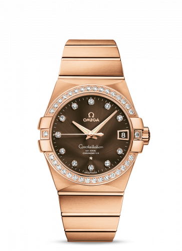 Watch Winder for watch Omega Constellation Constellation Co-Axial 38 Red Gold / Diamond / Brown