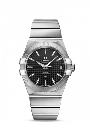 Watch Winder for watch Omega Constellation Constellation Co-Axial 38 Stainless Steel / Black