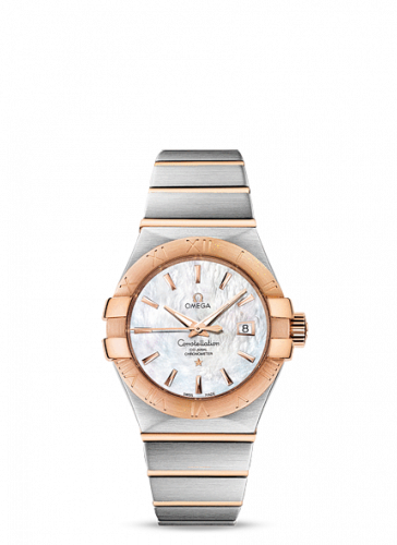 Watch Winder for watch Omega Constellation Constellation Co-Axial 31 Stainless Steel / Red Gold / MOP