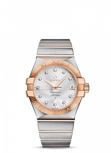 Watch Winder for watch Omega Constellation Constellation Co-Axial 35 Stainless Steel / Red Gold / Silver