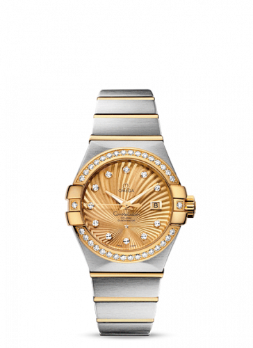 Watch Winder for watch Omega Constellation Constellation Co-Axial 31 Stainless Steel / Yellow Gold / Champagne Supernova