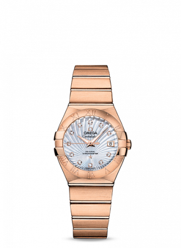 Watch Winder for watch Omega Constellation Constellation Co-Axial 27 Brushed Red Gold / MOP Supernova