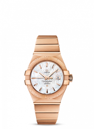 Watch Winder for watch Omega Constellation Constellation Co-Axial 31 Red Gold / MOP