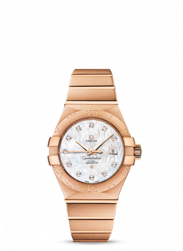 Watch Winder for watch Omega Constellation Constellation Co-Axial 31 Red Gold / MOP