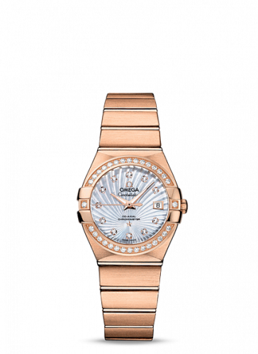 Watch Winder for watch Omega Constellation Constellation Co-Axial 27 Brushed Red Gold / Diamond / MOP Supernova