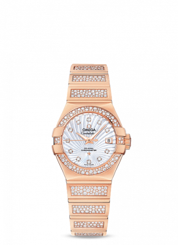 Watch Winder for watch Omega Constellation Constellation Co-Axial 27 Polished Red Gold / Snow / MOP Supernova