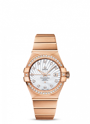 Watch Winder for watch Omega Constellation Constellation Co-Axial 31 Red Gold / Diamond / MOP Supernova