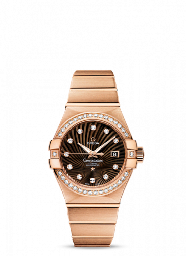 Watch Winder for watch Omega Constellation Constellation Co-Axial 31 Red Gold / Diamond / Brown Supernova