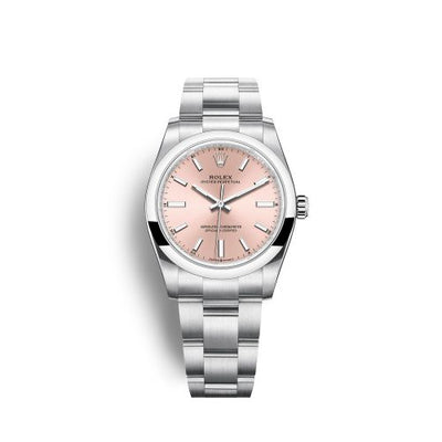 Remontoir à montres pour montre Rolex Oyster Perpetual Oyster Perpetual 34 Stainless Steel / Rose
