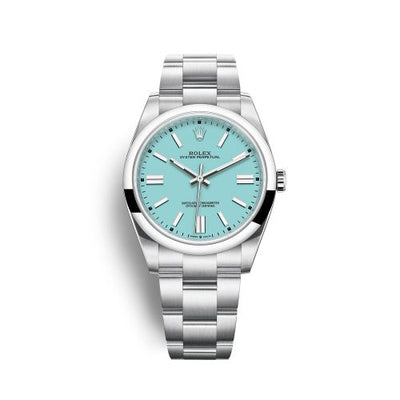 Remontoir à montres pour montre Rolex Oyster Perpetual Oyster Perpetual 41 Stainless Steel / Turquoise