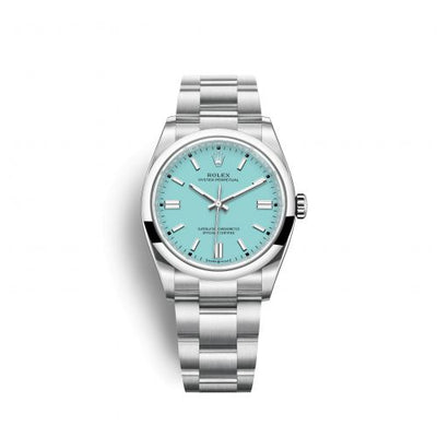 Remontoir à montres pour montre Rolex Oyster Perpetual Oyster Perpetual 36 Stainless Steel / Turquoise