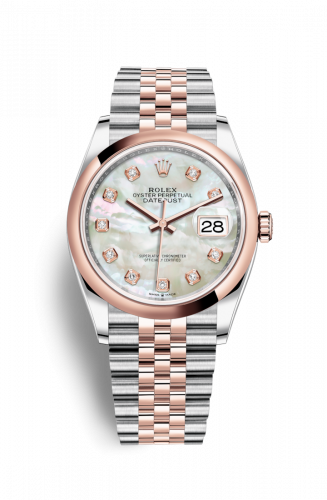 Remontoir à montres pour montre Rolex Datejust 36 Datejust 36 Stainless Steel / Everose / Smooth / MOP Diamond / Jubilee