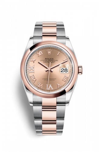 Remontoir à montres pour montre Rolex Datejust 36 Datejust 36 Stainless Steel / Everose / Smooth / Rose Roman / Oyster
