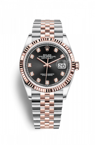 Remontoir à montres pour montre Rolex Datejust 36 Datejust 36 Stainless Steel / Everose / Fluted / Noire Diamond / Jubilee