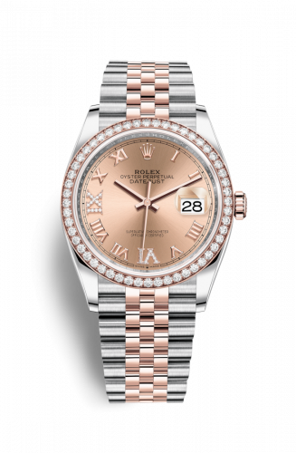 Remontoir à montres pour montre Rolex Datejust 36 Datejust 36 Stainless Steel / Everose / Diamond / Rose Roman / Jubilee