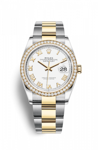 Watch Winder for watch Rolex Datejust 36 Datejust 36 Stainless Steel / Yellow Gold / Diamond / White Roman / Oyster