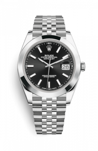 Remontoir à montres pour montre Rolex Datejust 41 Datejust 41 Stainless Steel Smooth / Jubilee / Noire