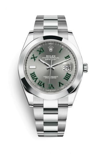 Remontoir à montres pour montre Rolex Datejust 41 Datejust 41 Stainless Steel Smooth / Oyster / Slate Roman