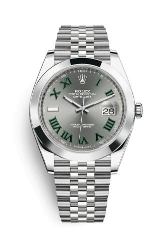 Remontoir à montres pour montre Rolex Datejust 41 Datejust 41 Stainless Steel Smooth / Jubilee / Slate Roman